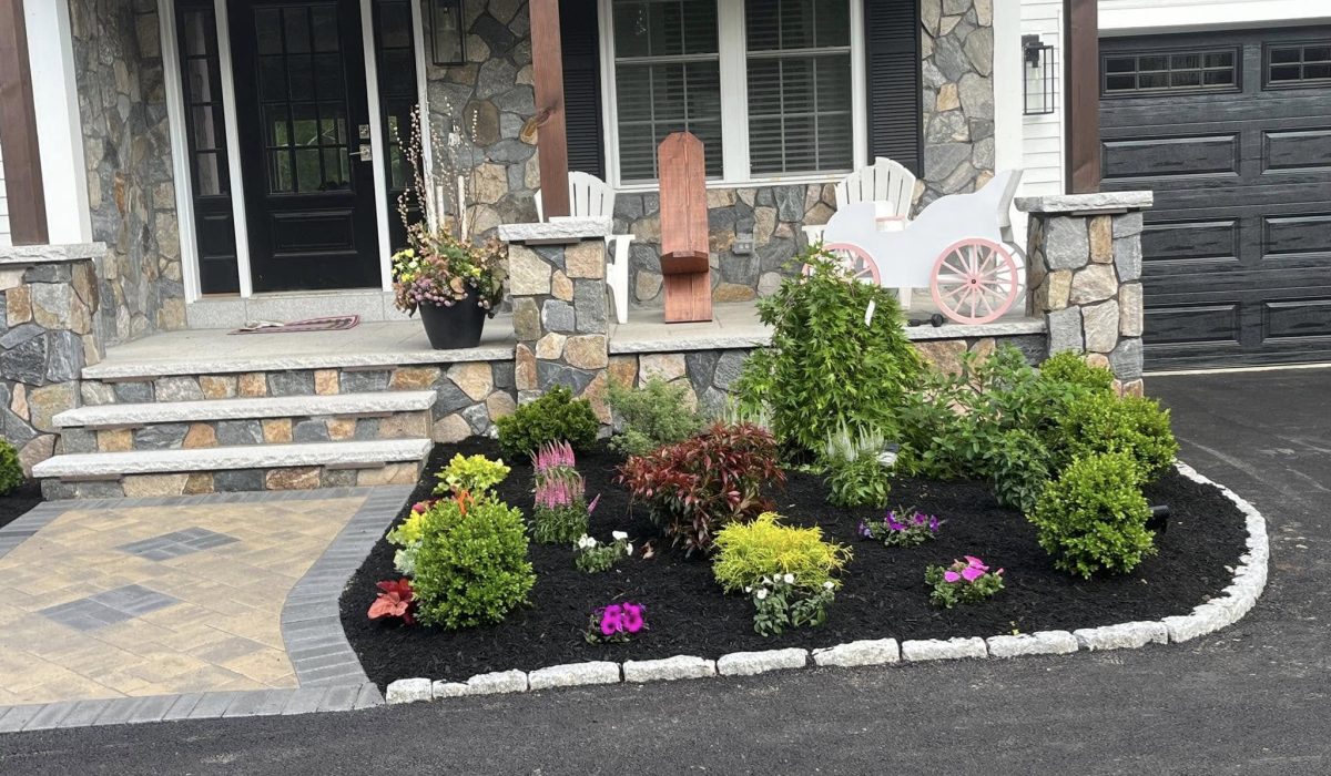 Beautiful granite steps project in Massachusetts